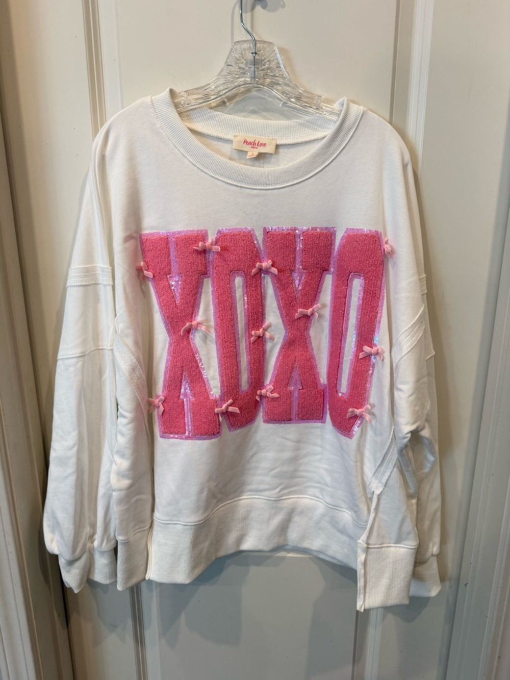 Peach Love California XOXO Sweatshirt